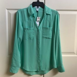 NWT. Slim express portofino shirt